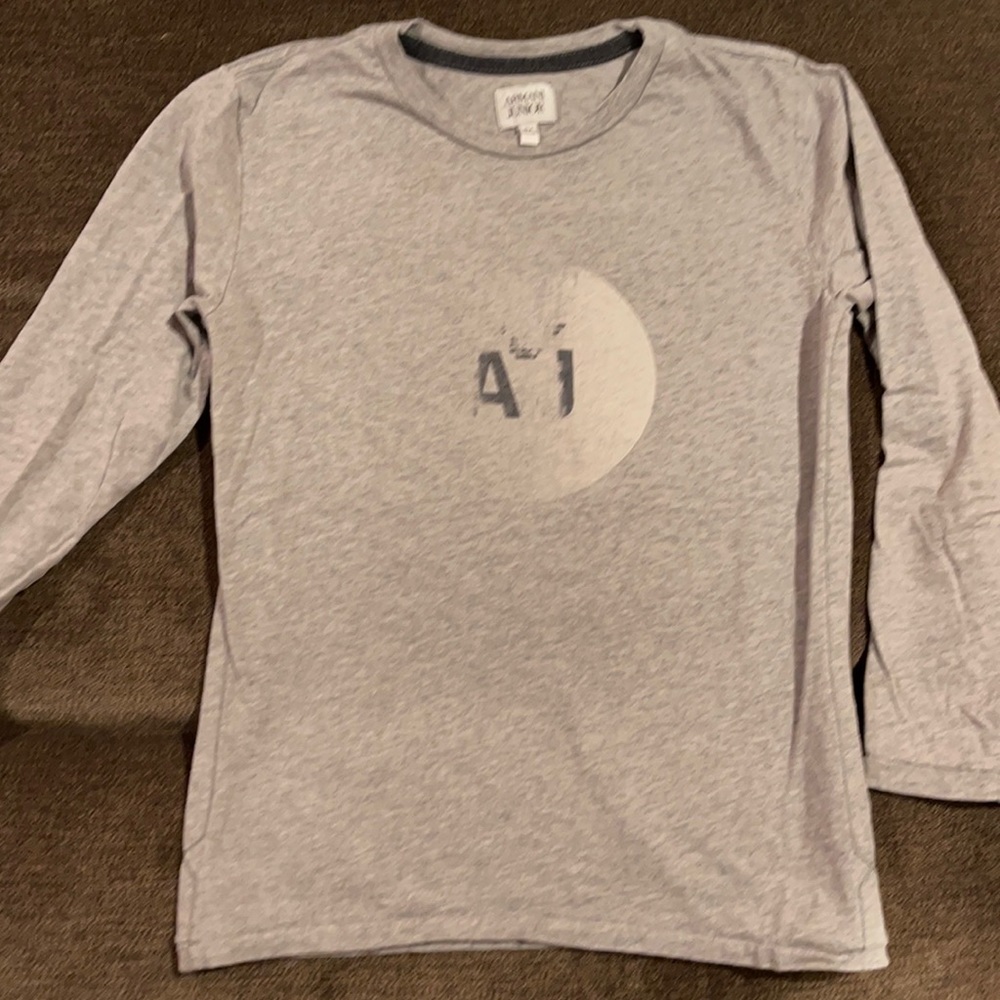 boys long sleeve T-shirt Armani Junior
